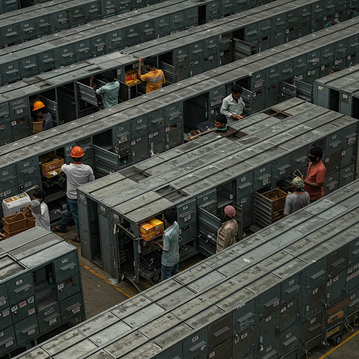 Industrial Storage Lockers