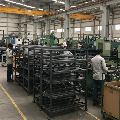 Iron rack for shop
