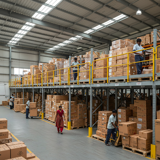 Storage Mezzanine Floor