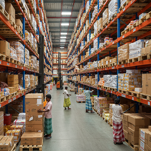 Warehouse Multi Tier Rack
